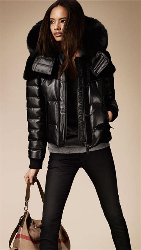 burberry bikerjacke|burberry fur coat.